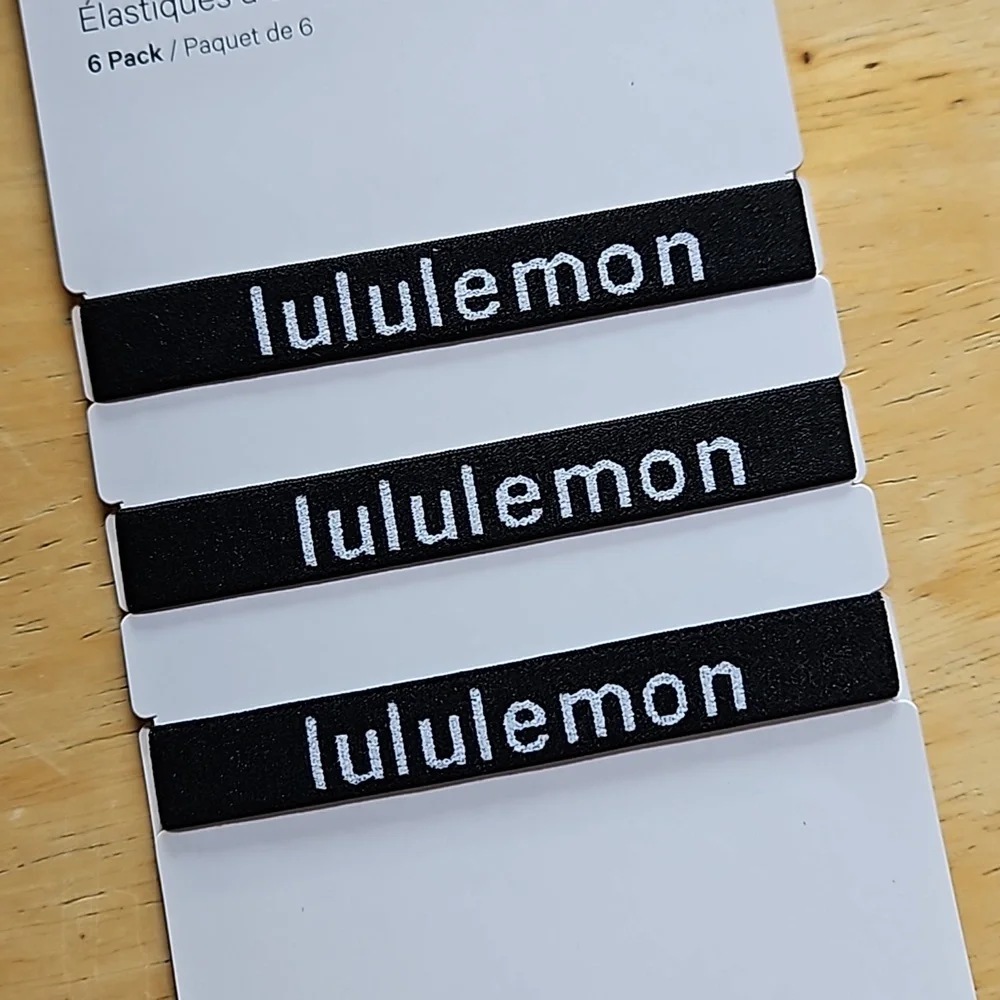 LULULEMON 6 HAIR TIES - Picture 8 of 9